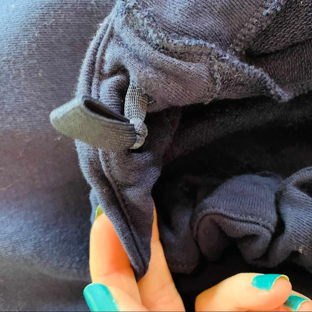 Fabletics Pullover Cinch Sweater Navy XS - Picture 9 of 9